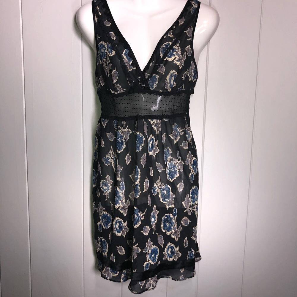 Victoria Secret Angel Sheer Floral Chemise